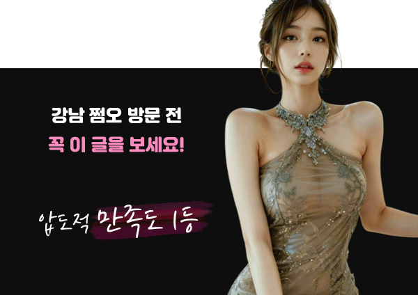 강남 쩜오 이용 후기